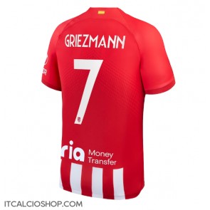 Atletico Madrid Antoine Griezmann #7 Prima Maglia 2023-24 Manica Corta